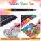 72 Colors Dual Brush Marker Pens, Art Markers Set with Fine Tip and Brush Tip for Kids Adult Coloring Book Bullet Journaling Note Taking Planner Hand Lettering Calligraphy Drawing Art Supplies Kit